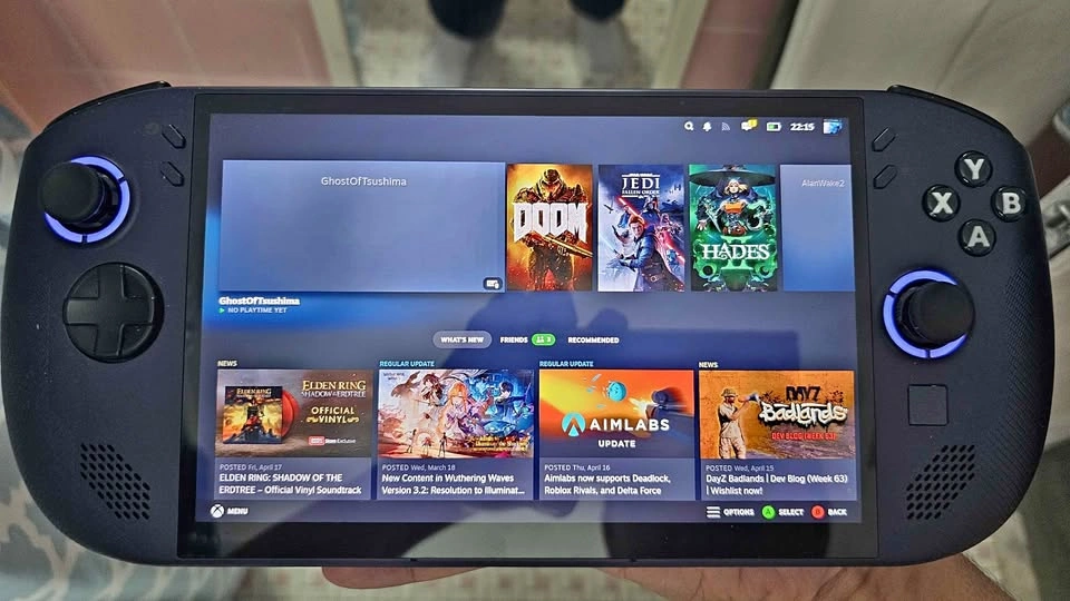 Legion GO S Z1 Extreme STEAMOS