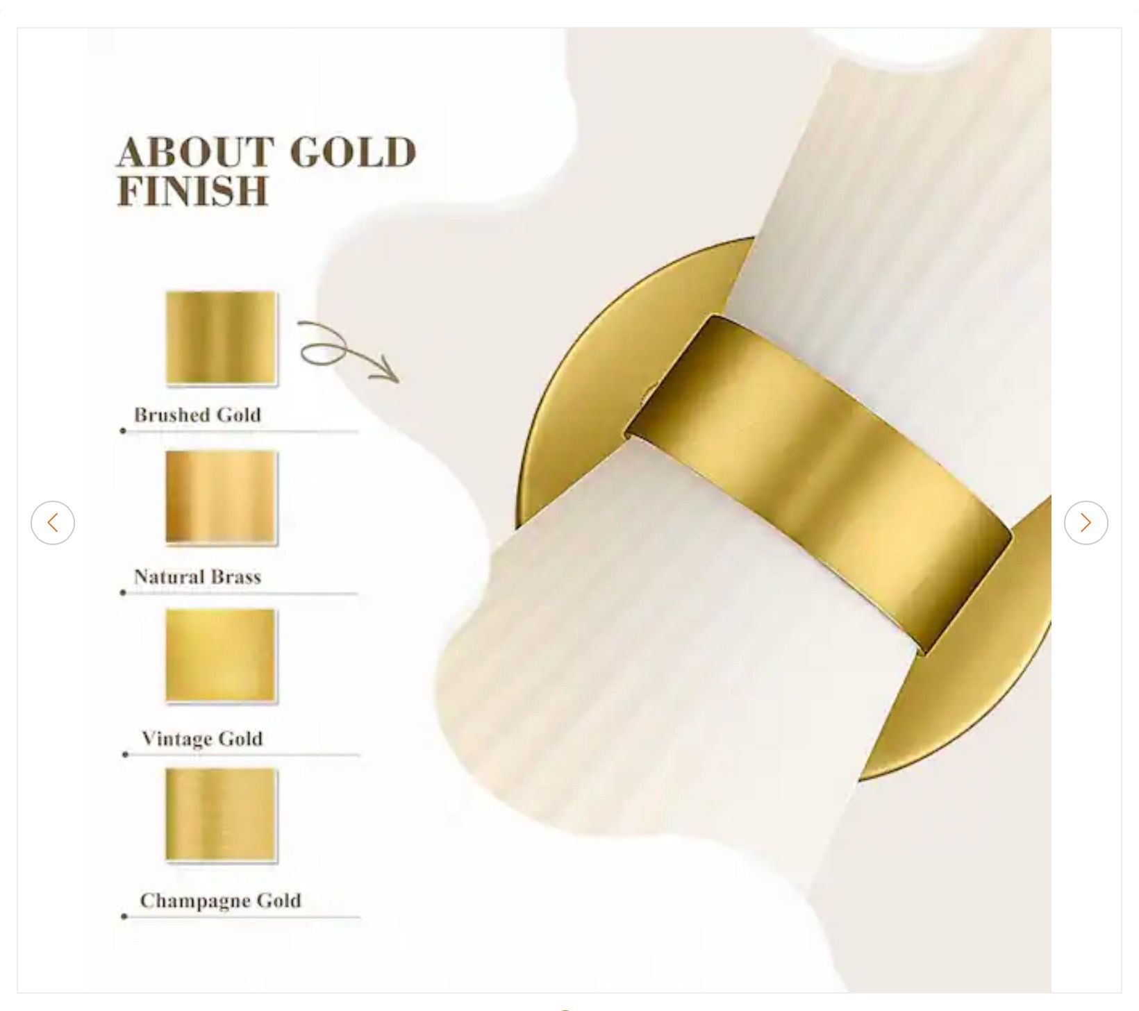 5.9 in. 2-Light Milk White Glass Shade Modern Wall Sconce - photo 5