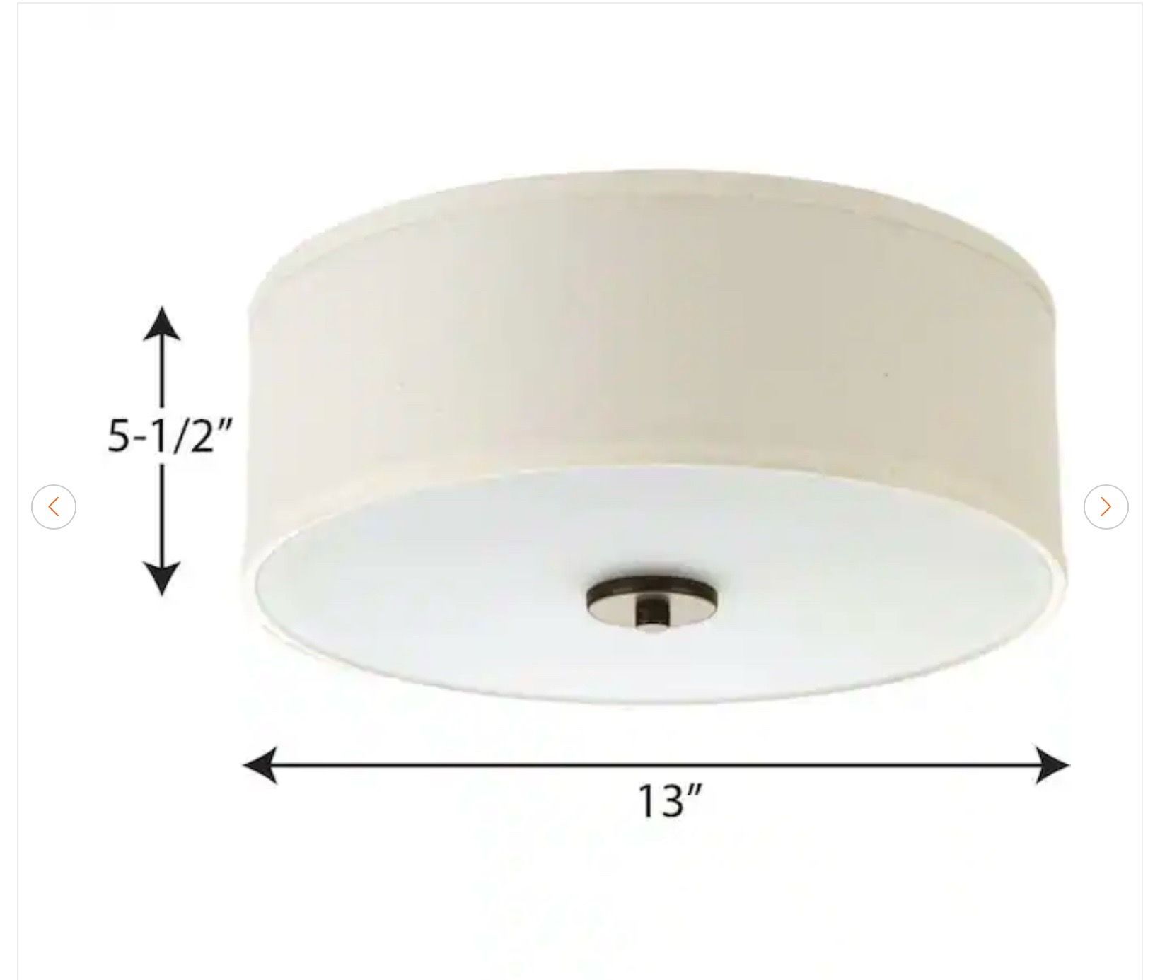 Progress Lighting Inspire 13" Antique Bronze Ceiling Light - photo 5
