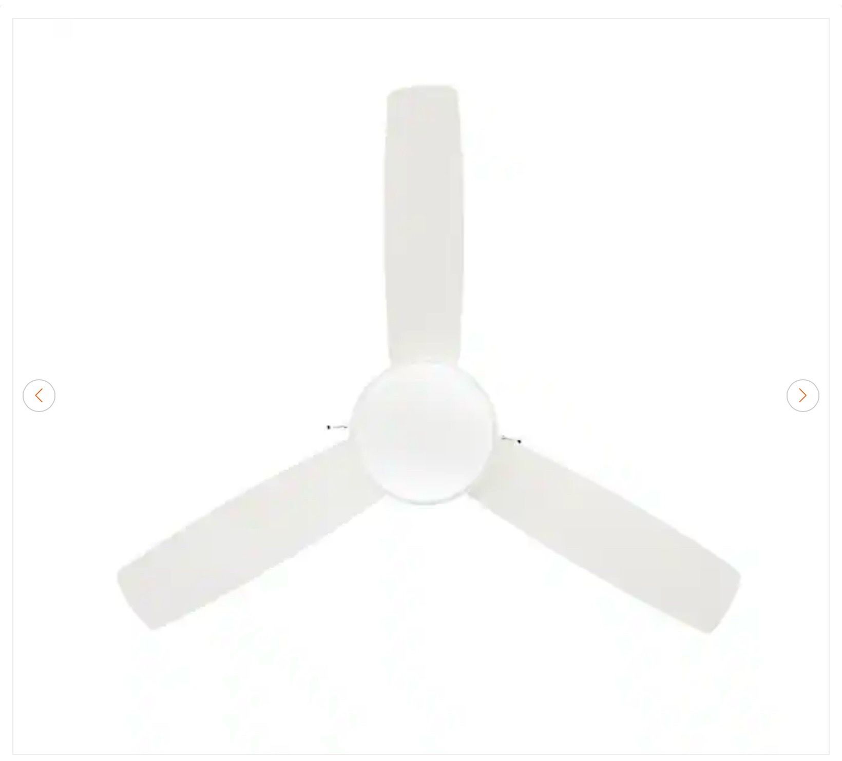 Hampton Bay Caprice 44" LED Ceiling Fan w/ Light Kit - New - photo 3