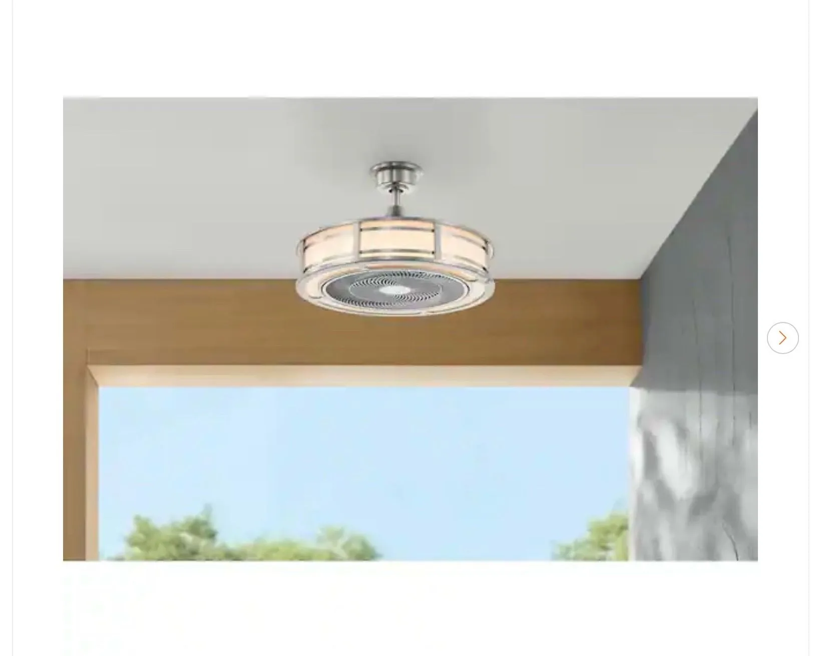 Home Decorators Collection Brette III 23" LED Ceiling Fan