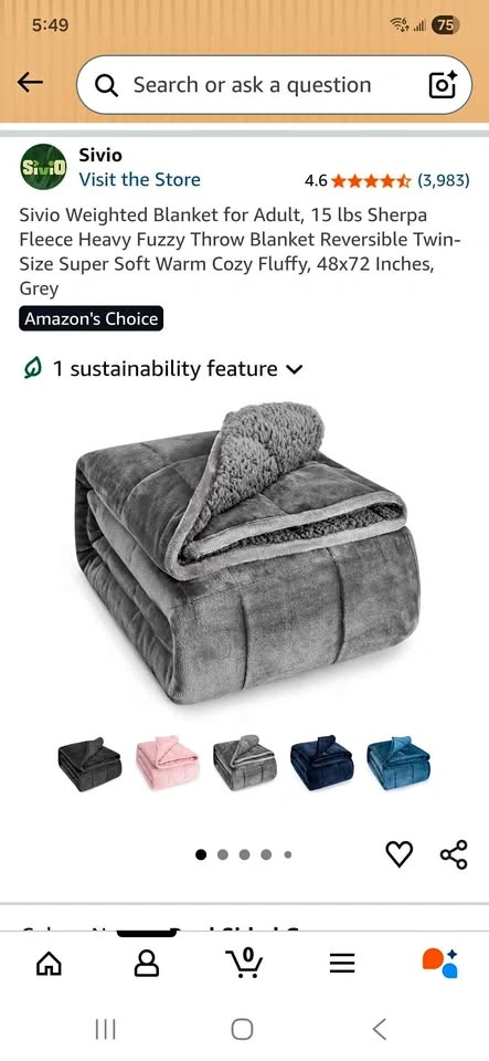 Weighted Blanket