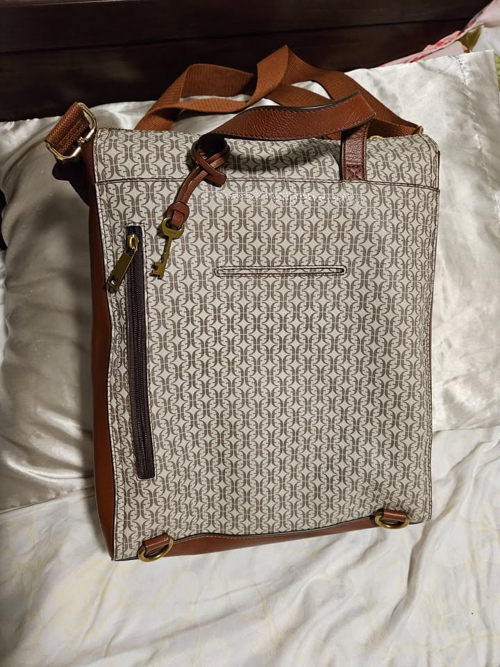 Fossil Elina Backpack - Tan Floral - photo 2