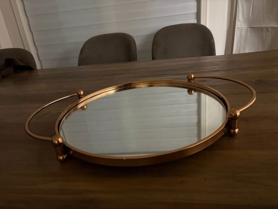 Mirror coffee table decor centerpiece - photo 2