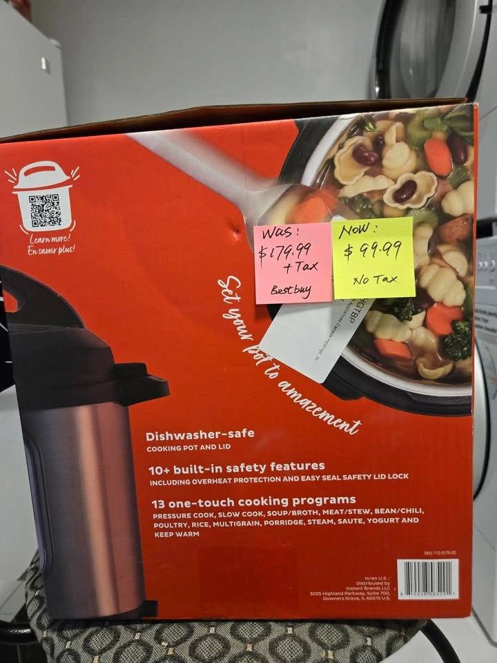 Clearance Appliances Sale – Instant Pot, Air Fryer, More - photo 4