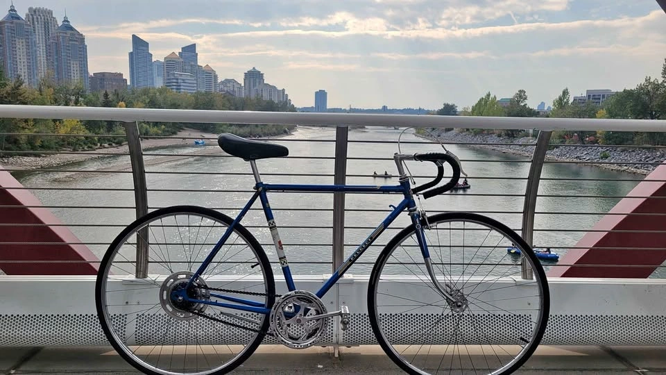 Single Speed Peugeot Road Bike