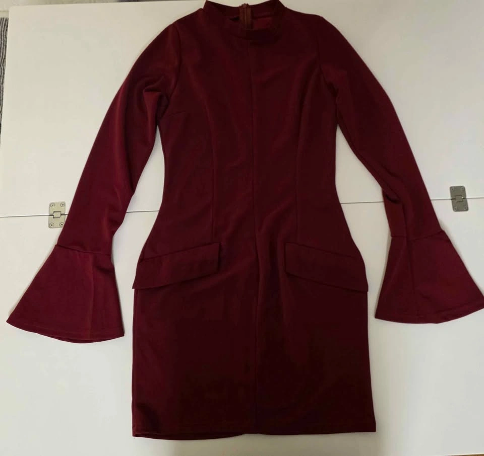 Long Sleeve Bell Sleeve Dresses - photo 3