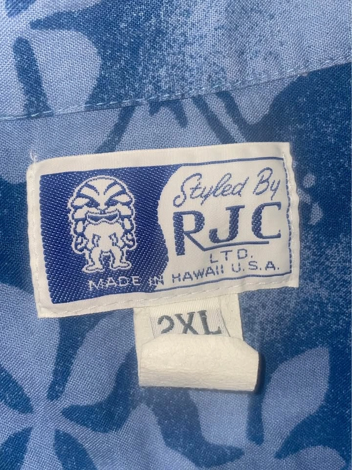 RJC Mustang Print Hawaiian Shirt 2XL - photo 2