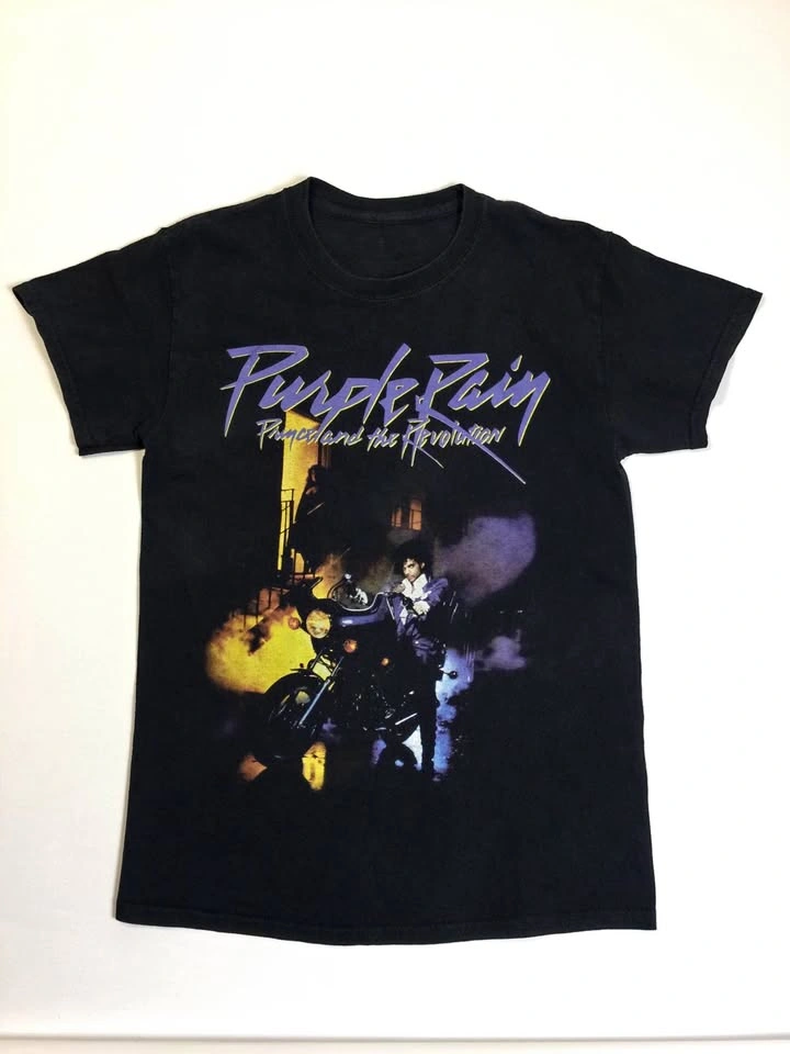 🌱Prince T Shirt Purple Rain Music Tee, Small