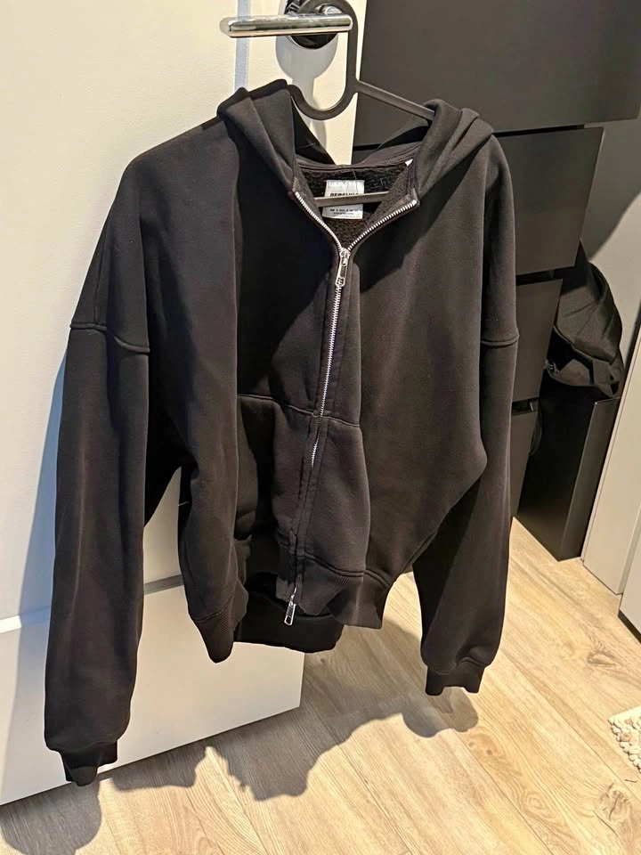 Double Side Zip Up Hoodie
