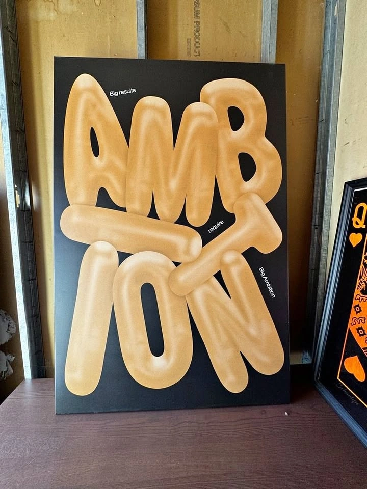 Ikonick Canvas Art 40x60 “Big Ambition”