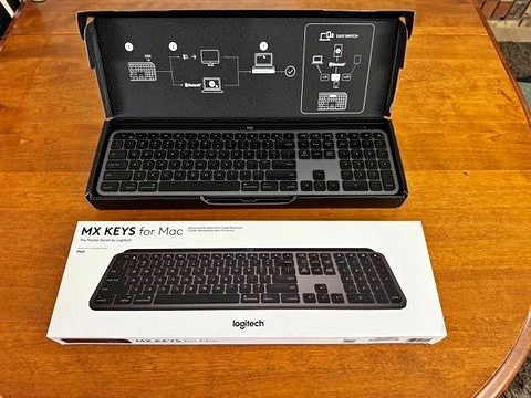 Logitech MX Keys For Mac - NEW (Never Used)