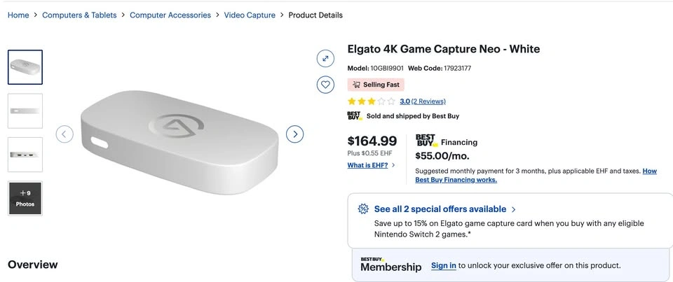 Elgato Capture Card Neo - photo 3