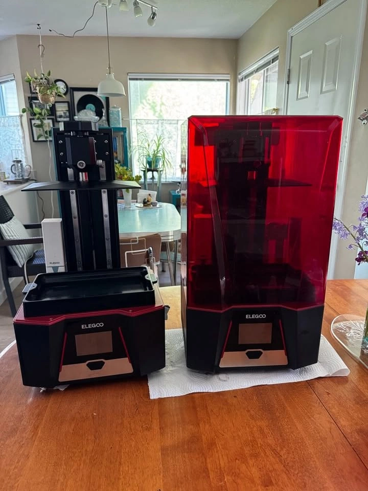 Elegoo Saturn 2 and Mars Pro 3D Resin Printers - photo 2