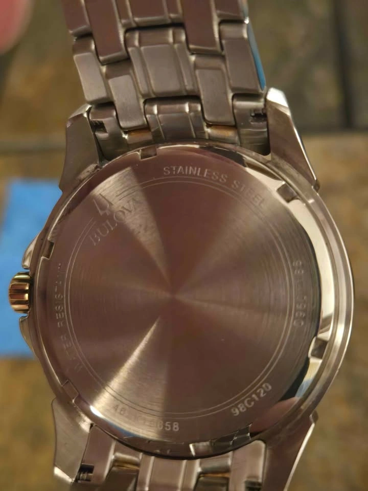 Bulova Men's Watch 98C120 Two-Tone Classic Quartz - photo 3