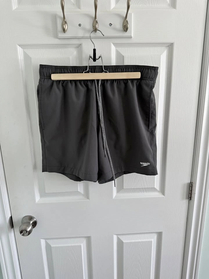 Speedo Men’s Swim Trunks - Charcoal Grey - Size Large