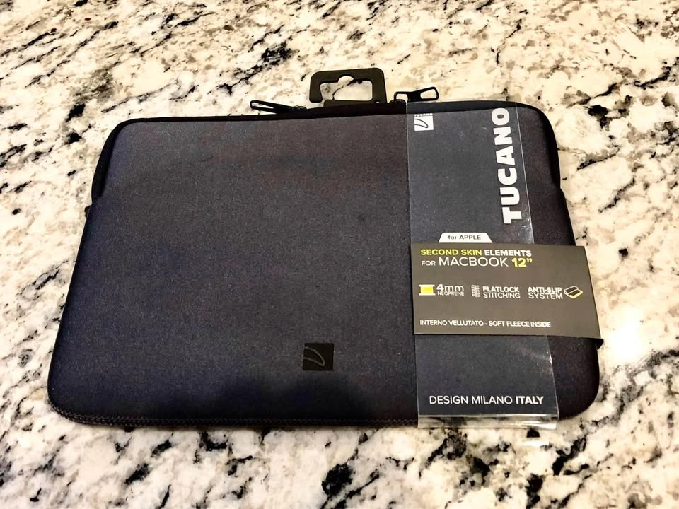 Tucano Elements Second Skin Sleeve for MacBook 12” - Space Grey - photo 2