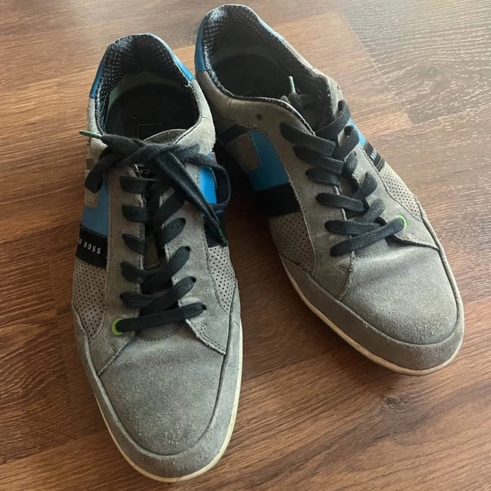 Hugo Boss El Dourado Suede Sneakers 🖤👟 | Men’s Size 42 - photo 2
