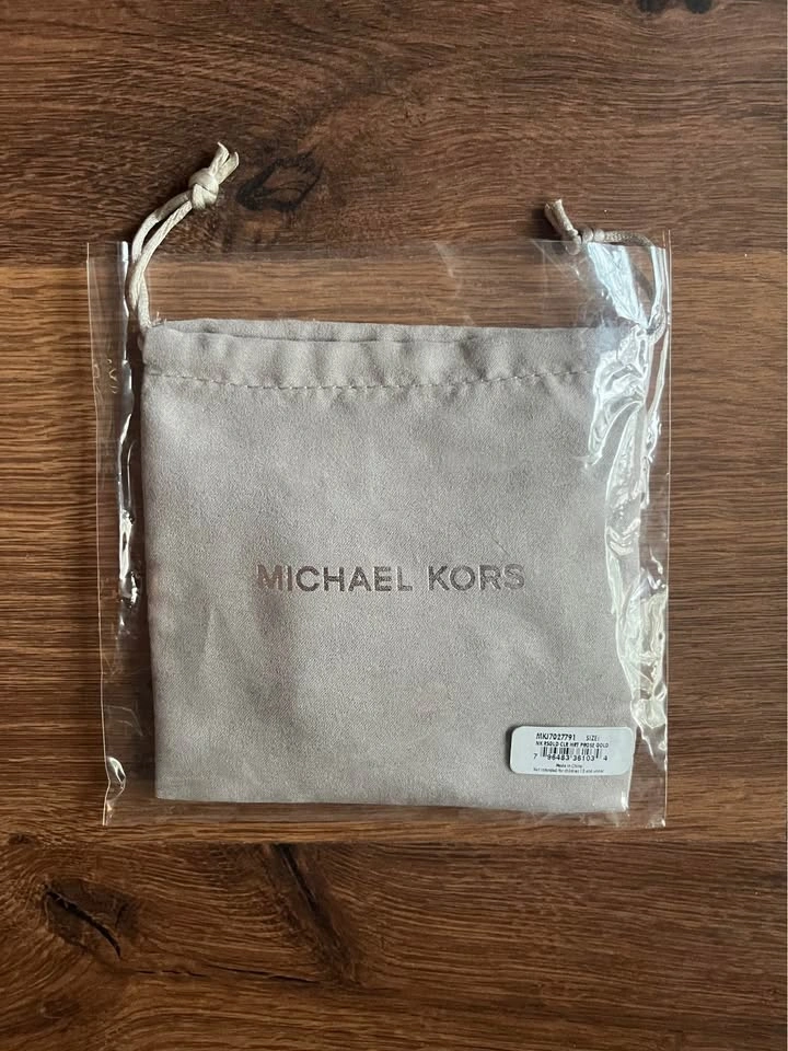NWT Michael Kors Rose Gold Heart Lock Charm Necklace - photo 2