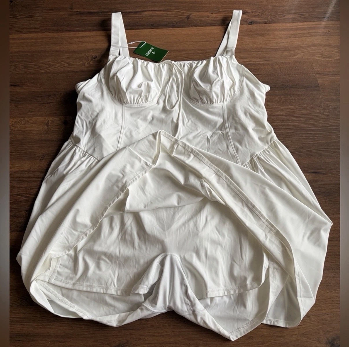 HALARA "Play It My Way" Classic White Skort Dress 🤍 NWT Size 3XL - photo 4