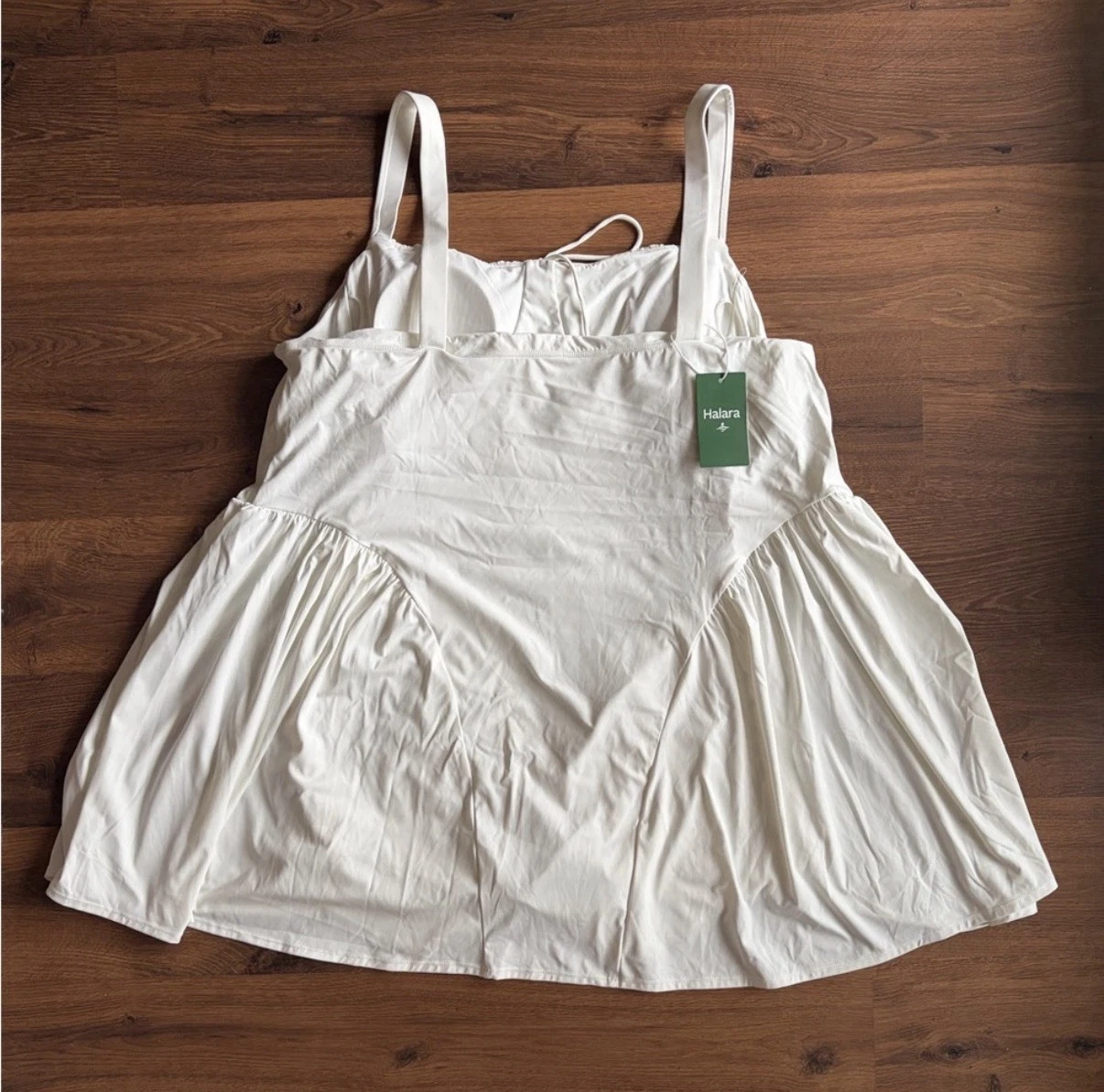 HALARA "Play It My Way" Classic White Skort Dress 🤍 NWT Size 3XL - photo 5