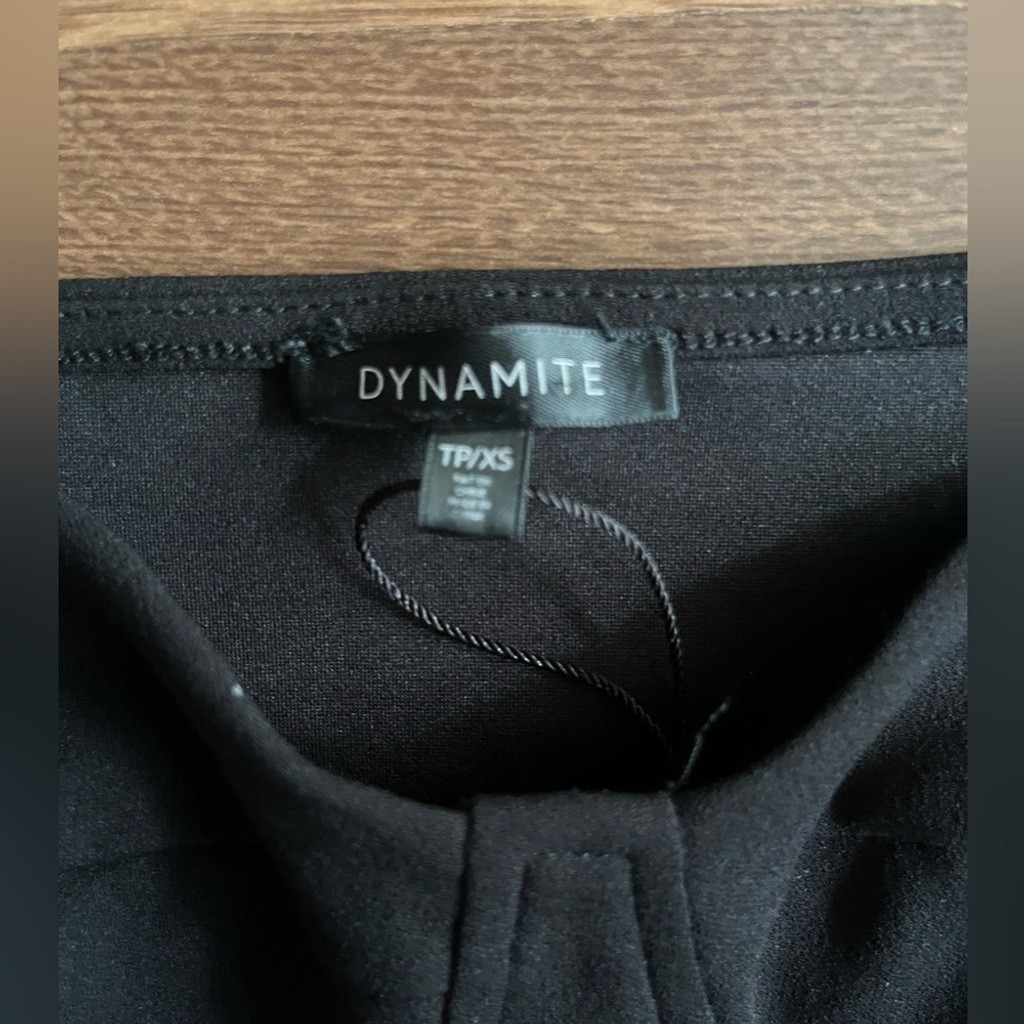 Dynamite Mesh Puff Sleeve Milkmaid Top – XS | NWOT - photo 5