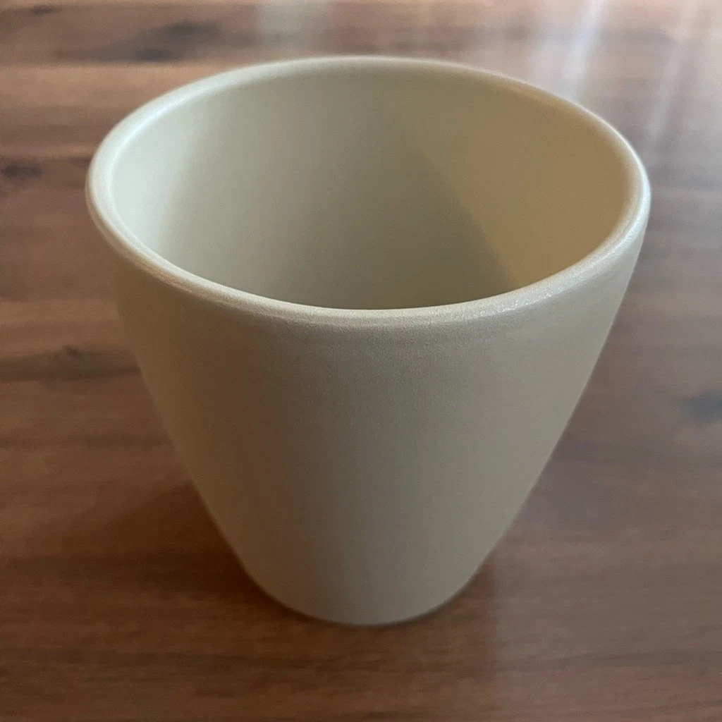 NWT Artevasi Beige Ceramic Planter / Pot / Vase