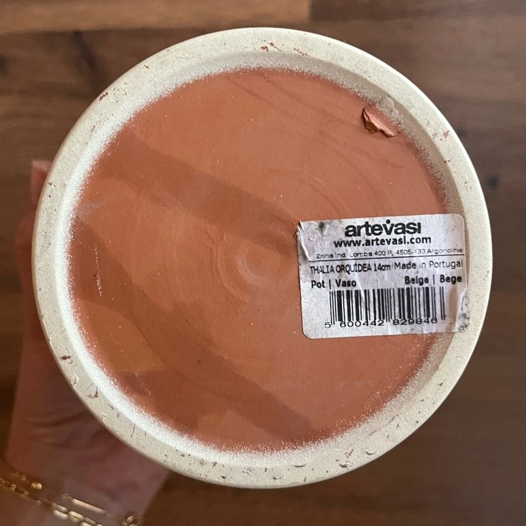 NWT Artevasi Beige Ceramic Planter / Pot / Vase - photo 4