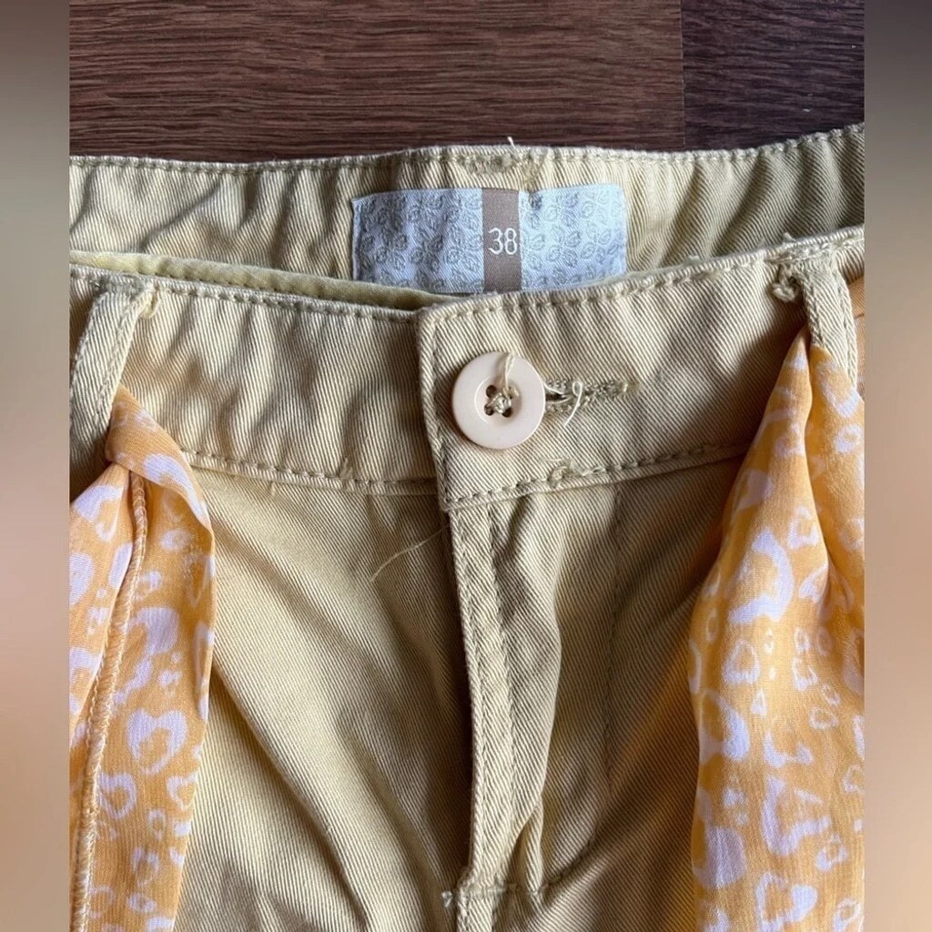 Vintage Stradivarius Yellow Shorts - photo 3