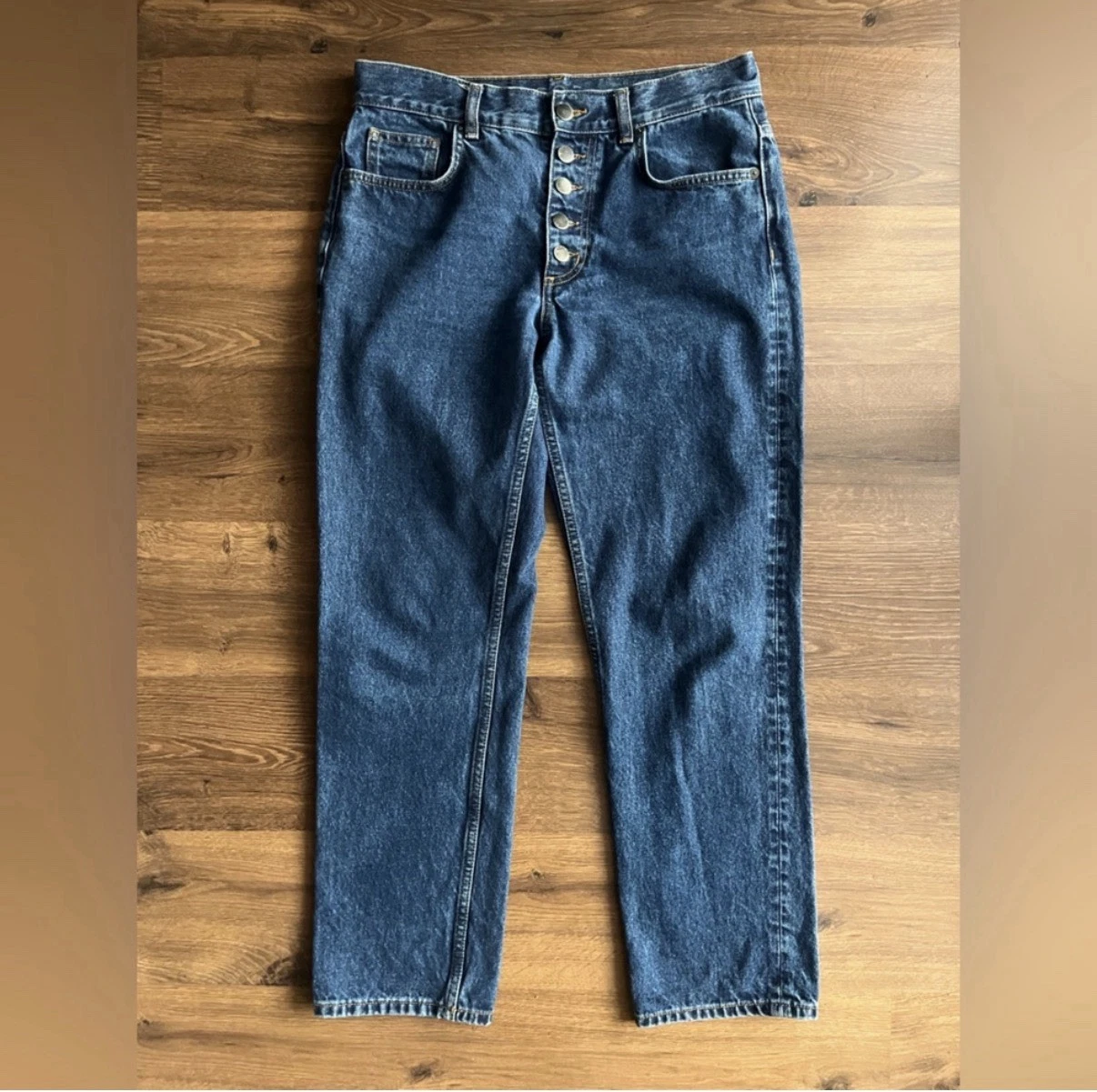 COS Slim Fit Low-Rise Cropped Jeans | Size 29 🤍 - photo 2