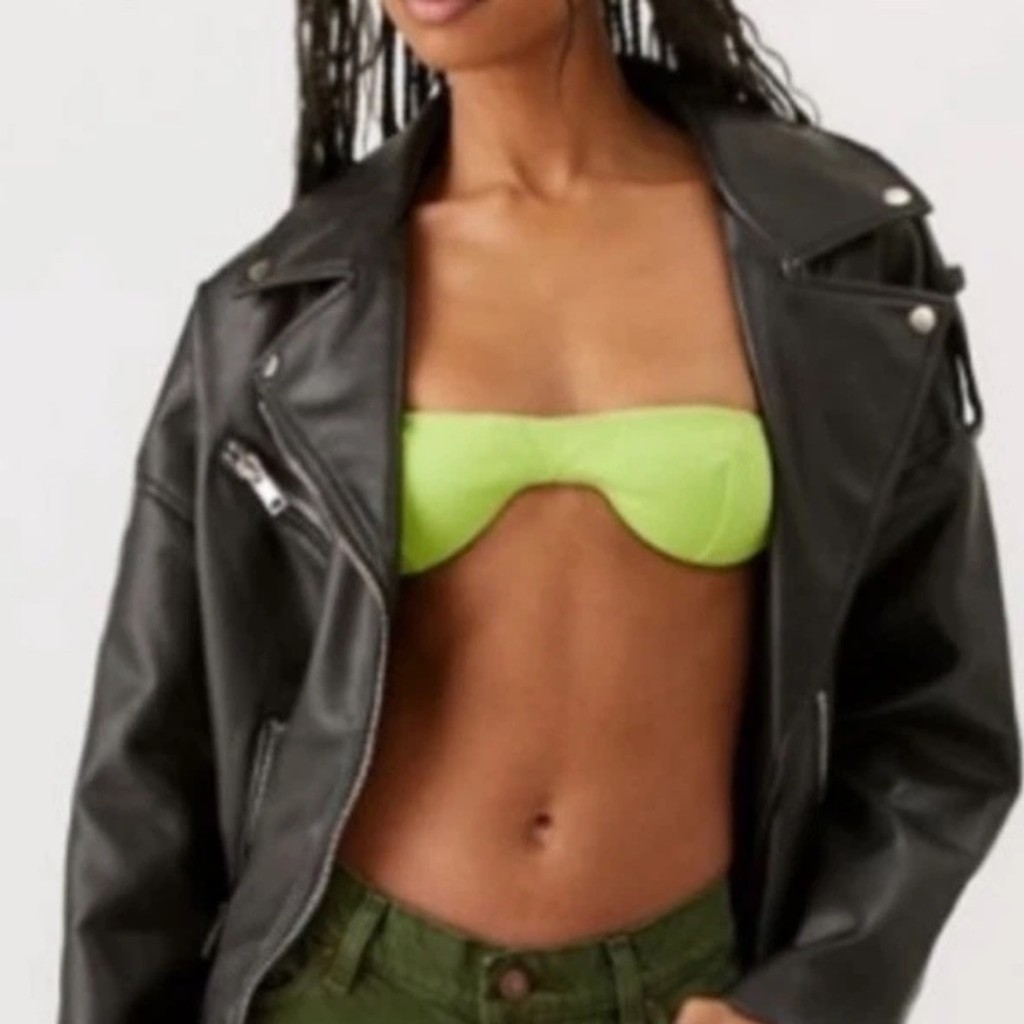 💚 NWT Urban Outfitters Out From Under Corduroy Bra – Size M / 32 - photo 2