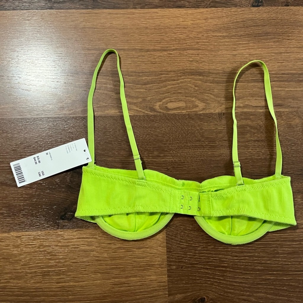 💚 NWT Urban Outfitters Out From Under Corduroy Bra – Size M / 32 - photo 5