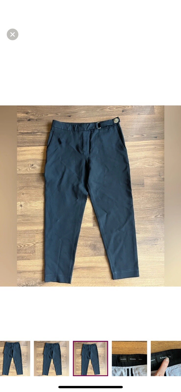 Proenza Schouler Black Dress Pants - Size 4 - photo 3