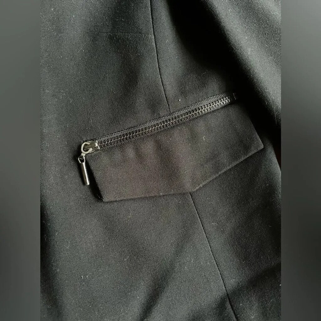 🖤 Jones New York Cropped Black Blazer – 3/4 Sleeve | Office Chic - photo 2