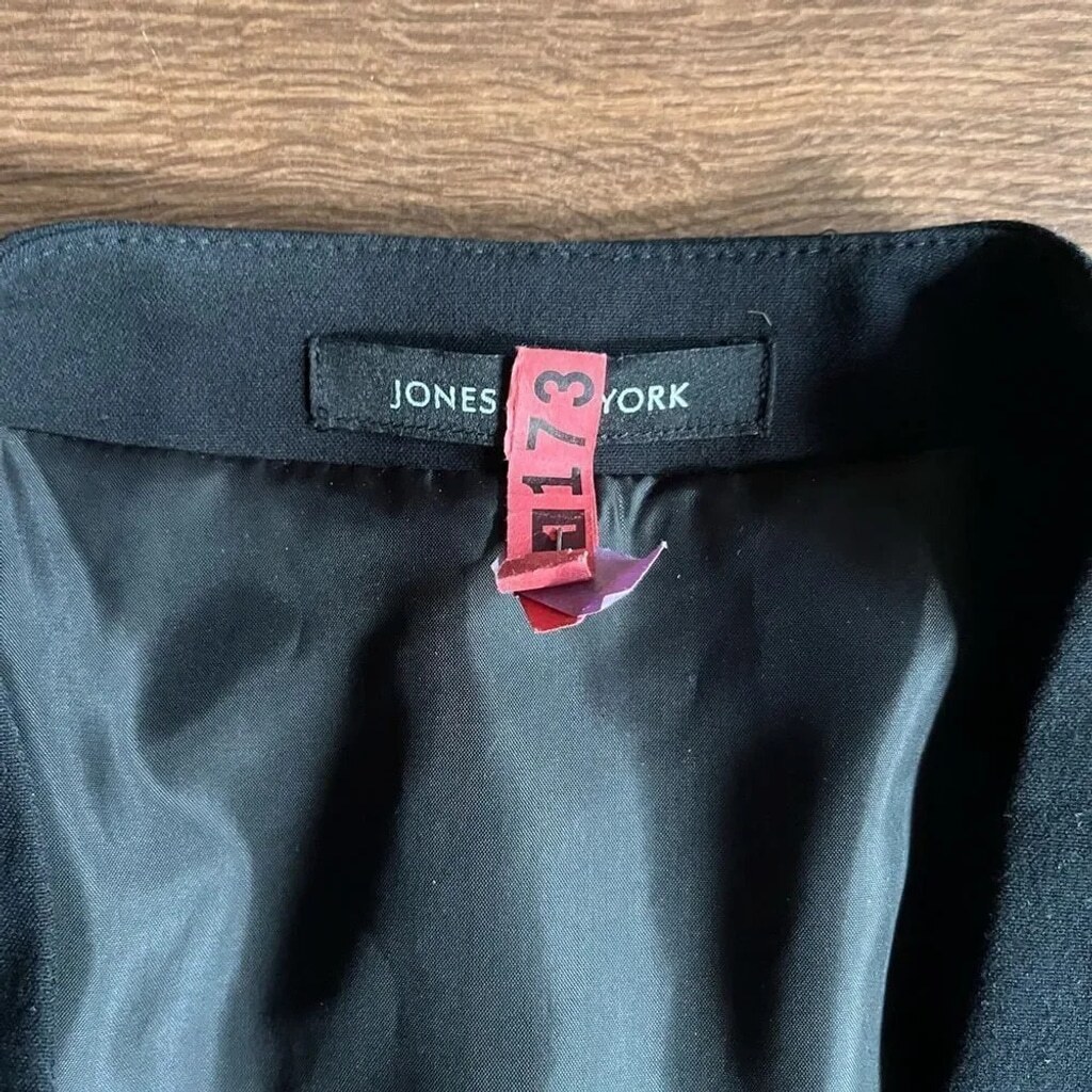 🖤 Jones New York Cropped Black Blazer – 3/4 Sleeve | Office Chic - photo 5