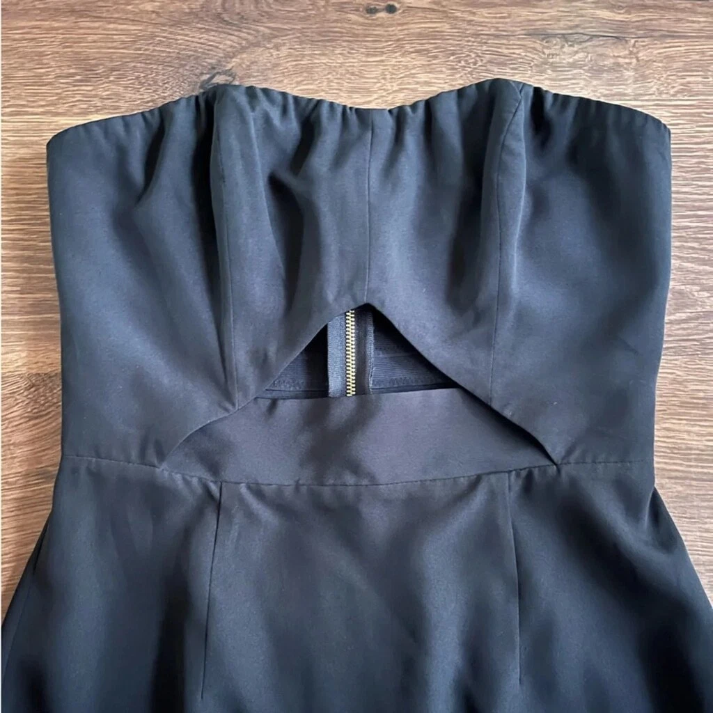 Marciano Little Black Strapless Dress w/cutout - photo 2