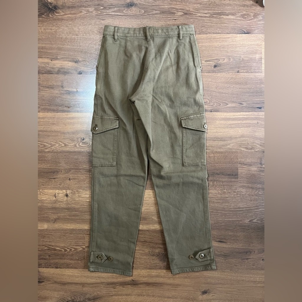 Wilfred Free Brown Cargo Pants | Size 4 | Cotton Blend Utility S - photo 3