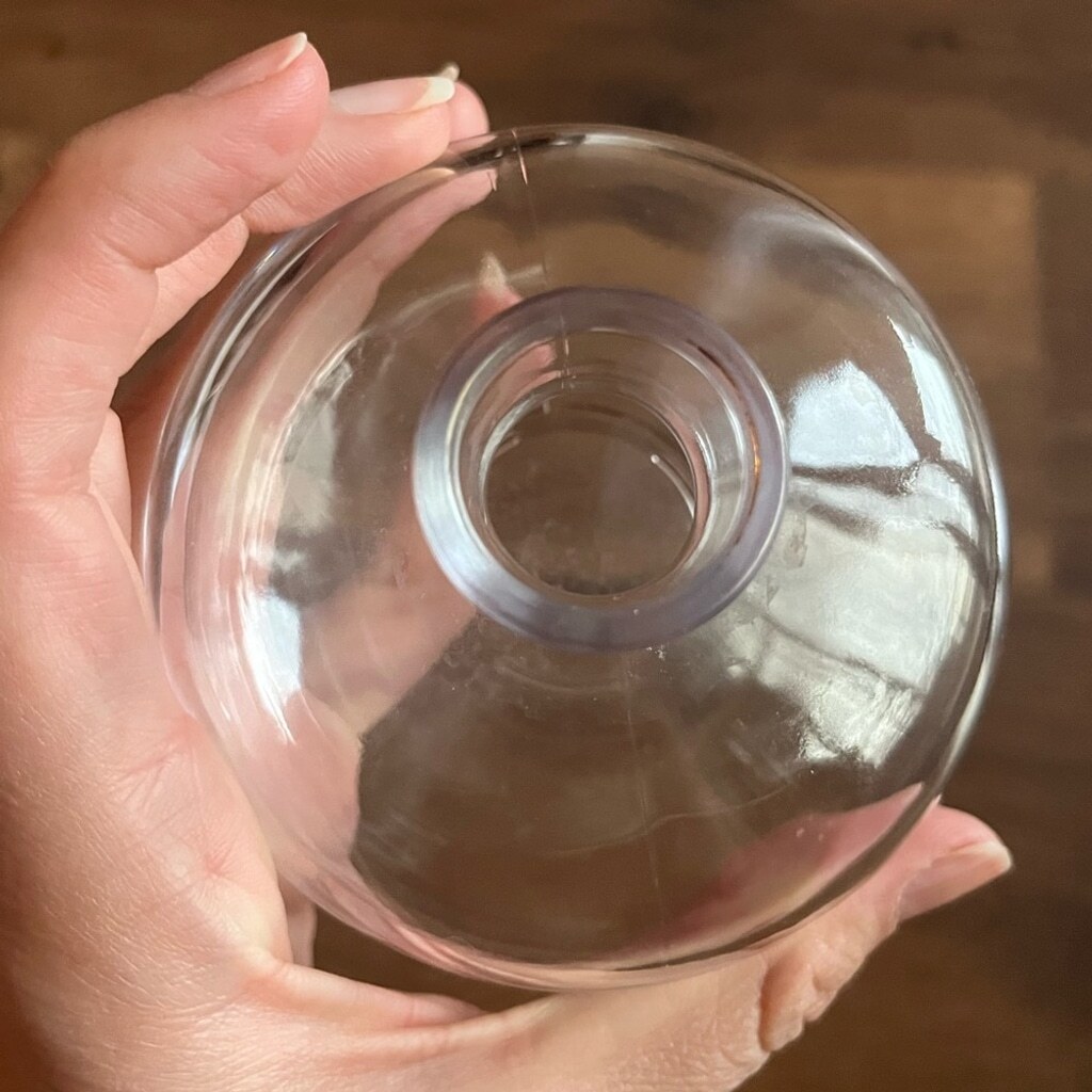 Clear Glass Bud Unique Vase - photo 5