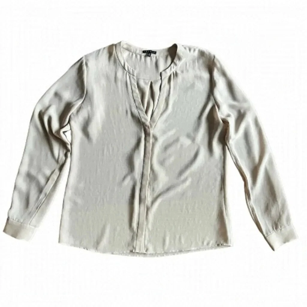 Theory Long Sleeve Blouse