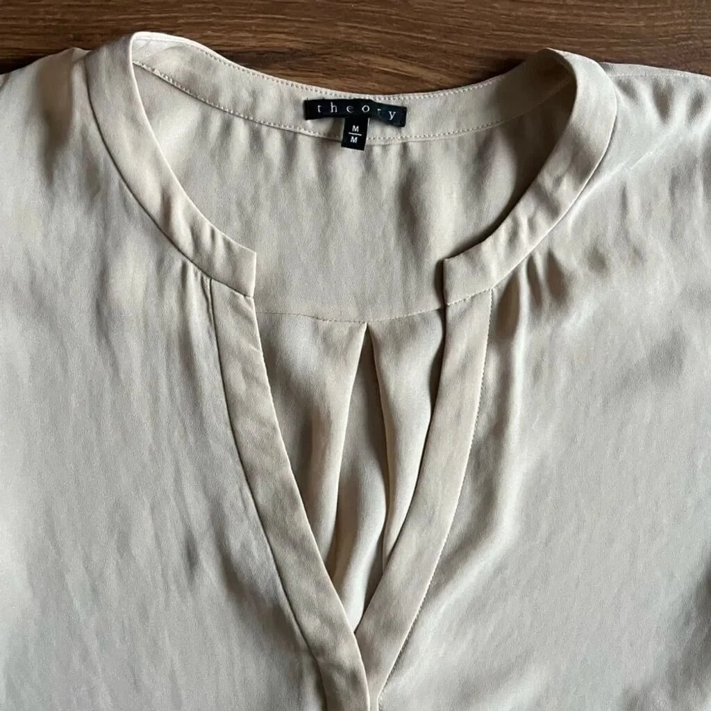 Theory Long Sleeve Blouse - photo 5