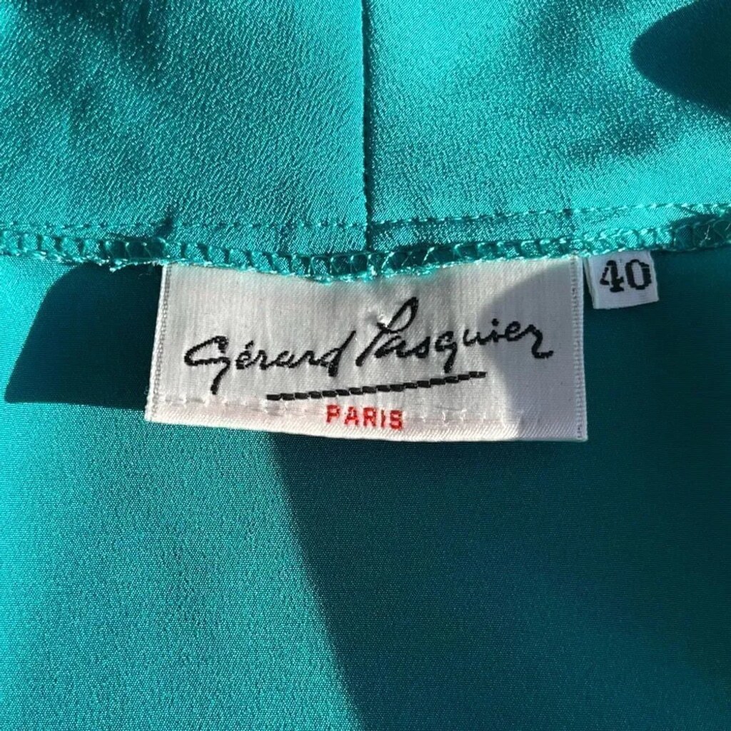 Vintage French Blouse w/ Scalloped Collar - photo 5