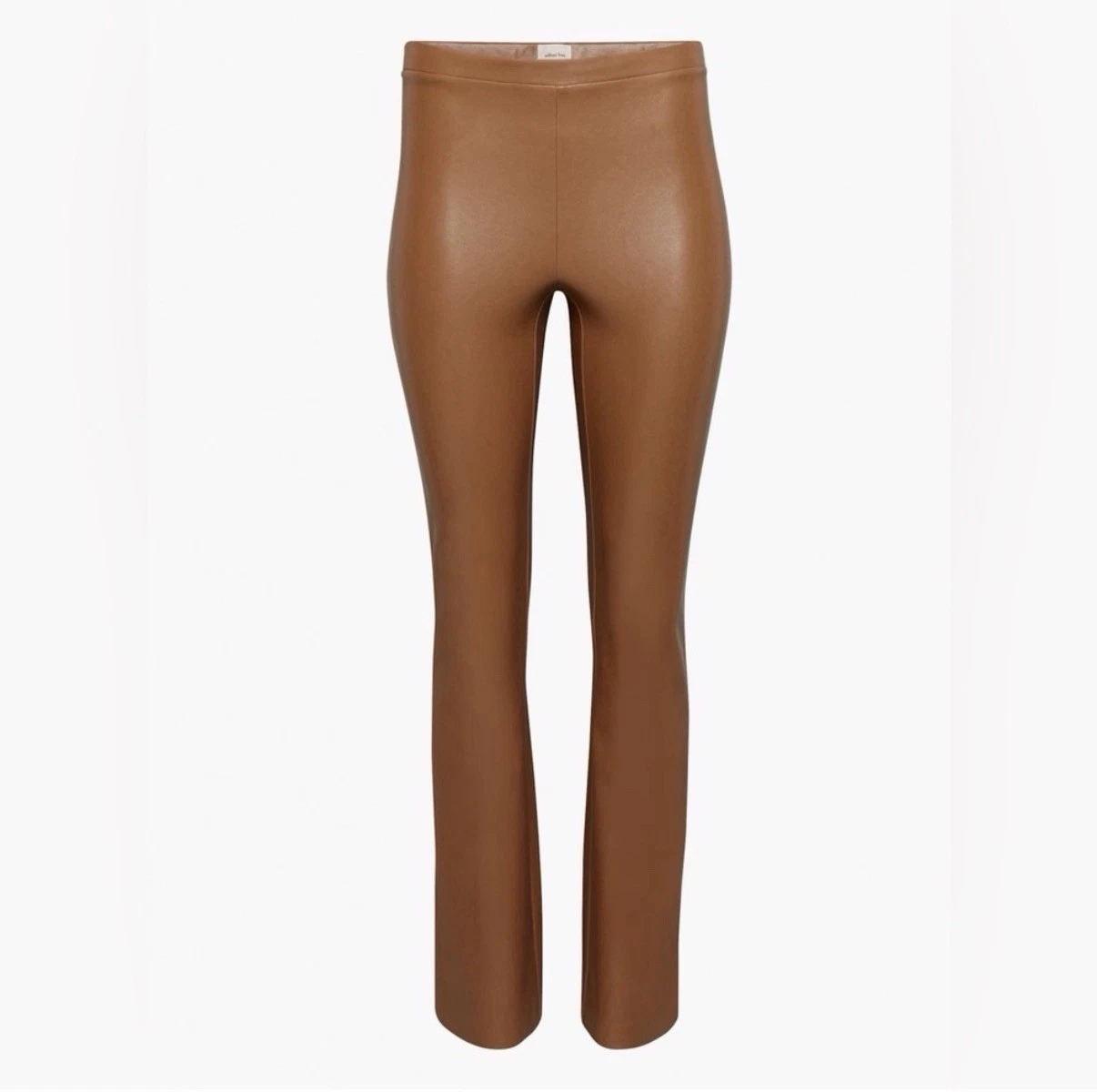 Aritzia Wilfred Free Flora Vegan Leather Bootcut Pants | Size S
