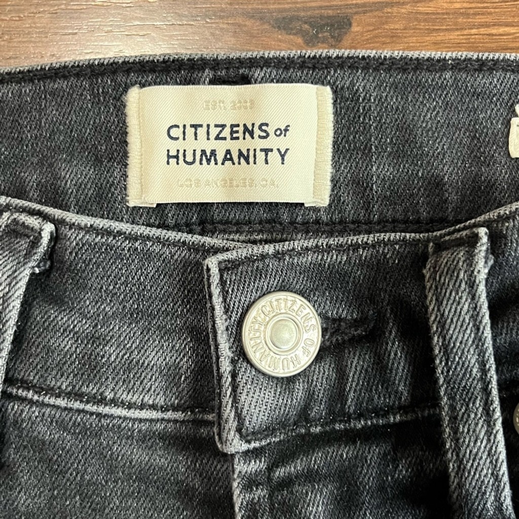 Citizens of Humanity Olivia High Rise Slim Ankle Jeans - Size 23 - photo 5