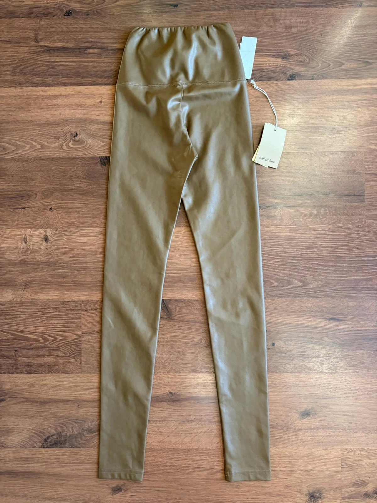 NWT Wilfred Free Daria Faux Leather Pants | Size 2XS - photo 3
