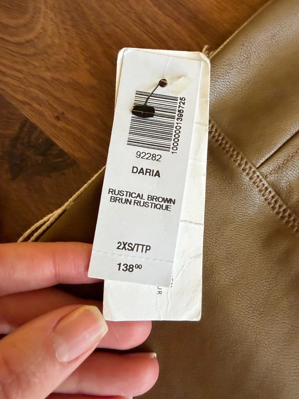 NWT Wilfred Free Daria Faux Leather Pants | Size 2XS - photo 5