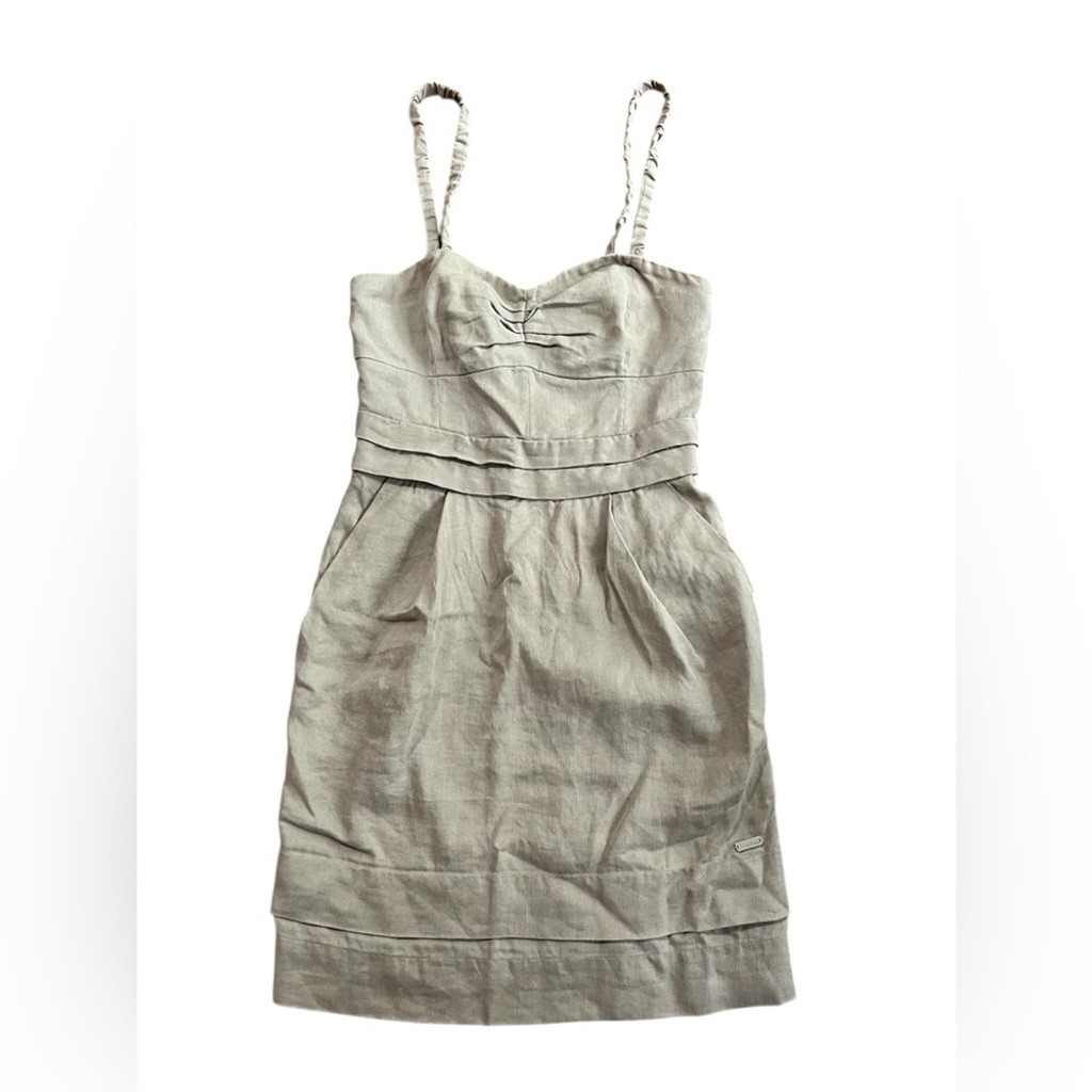 ✨ Wilfred Linen Blend Tulip Bustier Dress ✨