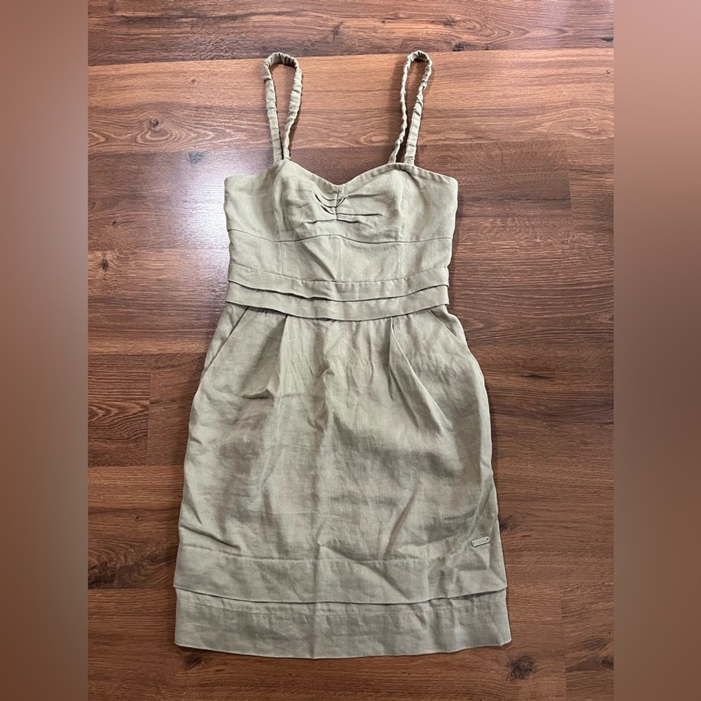 ✨ Wilfred Linen Blend Tulip Bustier Dress ✨ - photo 2