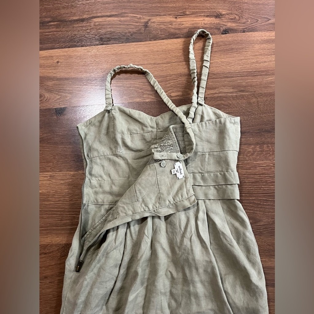 ✨ Wilfred Linen Blend Tulip Bustier Dress ✨ - photo 3