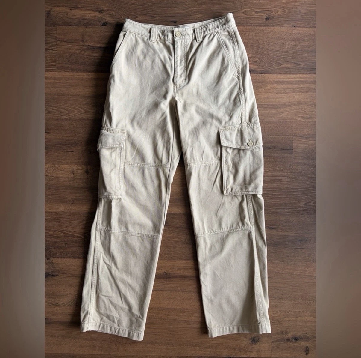 TNA Beige Troop Cargo Pants – Size 6 🤎✨ - photo 2