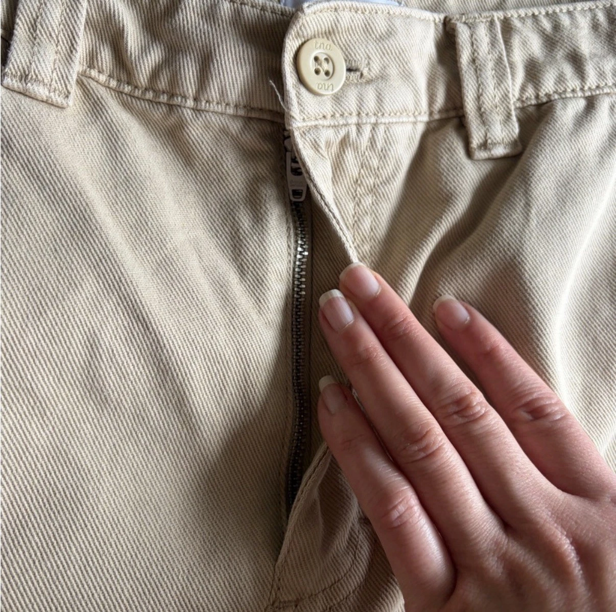 TNA Beige Troop Cargo Pants – Size 6 🤎✨ - photo 4